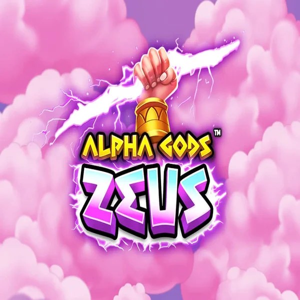 Alpha Gods Zeus logo by PearFiction Studios at Millioner Casino