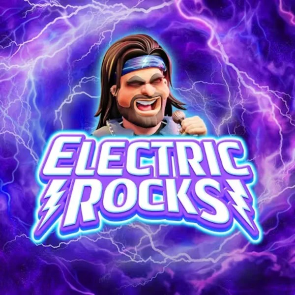Official Slots logo: Electric Rocks by Inspired Gaming at Millioner Casino