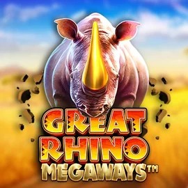 Great Rhino Megaways by Pragmatic Play, showcased at millionerscasino.eu – game logo