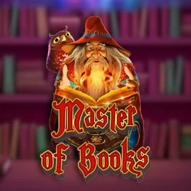 Official Slots logo: Master of Books by Swintt at Millioner Casino