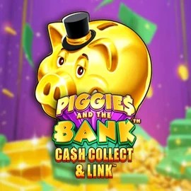 Slots logo of Piggies And The Bank Cash Collect & Link from Origins at Millioner Casino